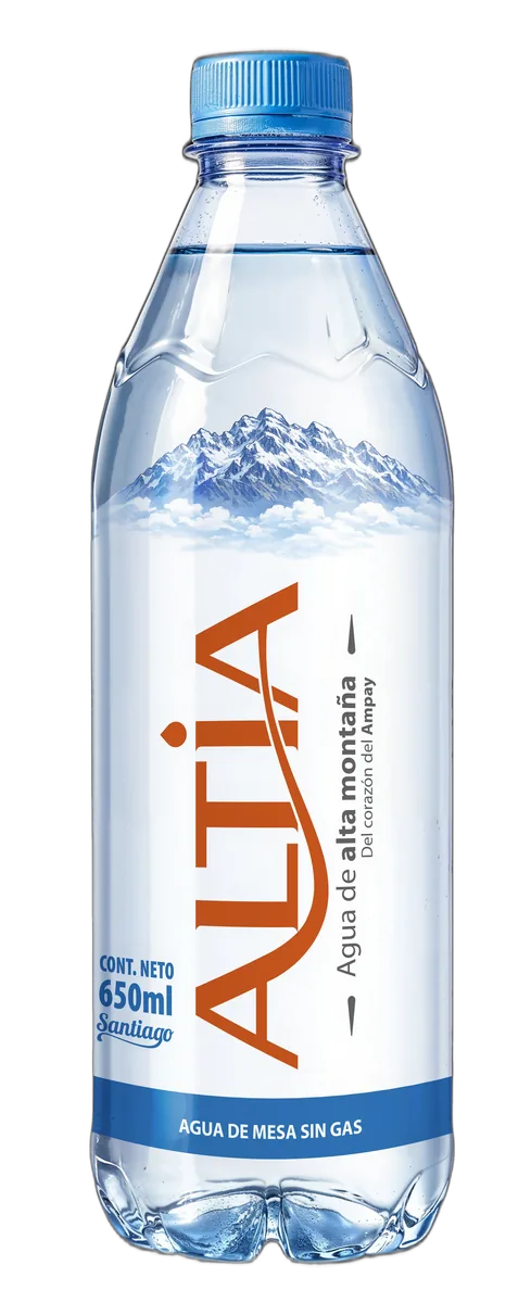 Agua Altia paquete de 15 botellas de 650 ml
